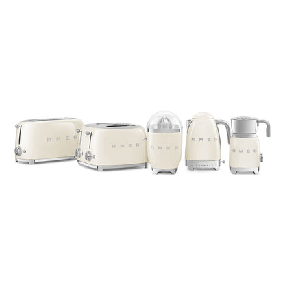 SMEG TOASTER 4X4 50STYLE CREAM TSF03CREU