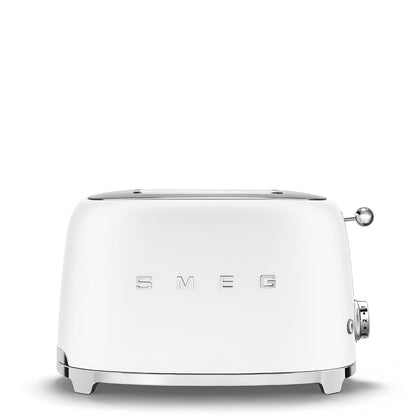SMEG TOASTER 2X2 50 STYLE MATT WHITE TSF01WHMEU