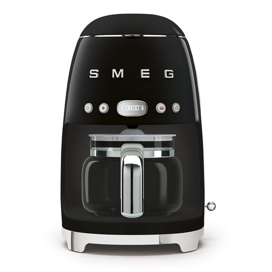 SMEG DRIP COFFEE MAKER 50STYLE BLACK DCF02BLEU
