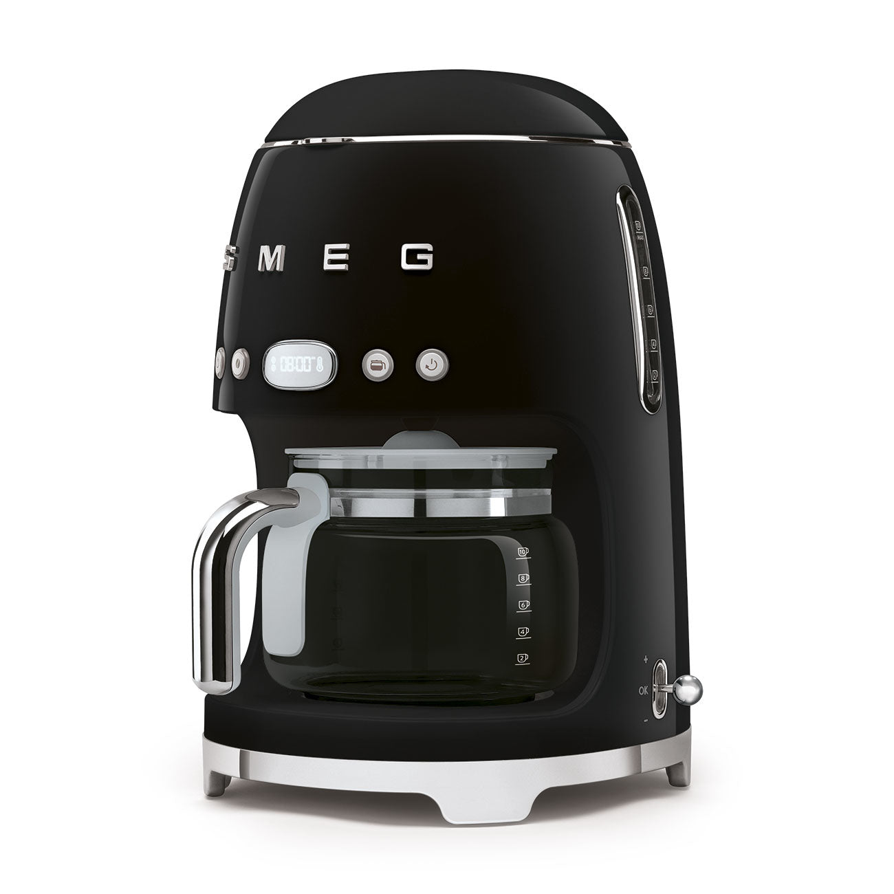SMEG DRIP COFFEE MAKER 50STYLE BLACK DCF02BLEU