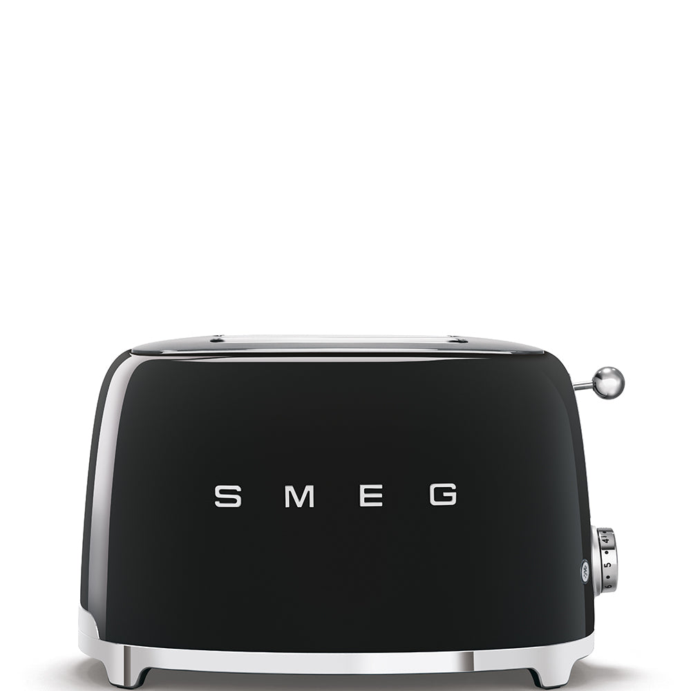 SMEG TOASTER 2x2 50 STYLE BLACK TSF01BLEU