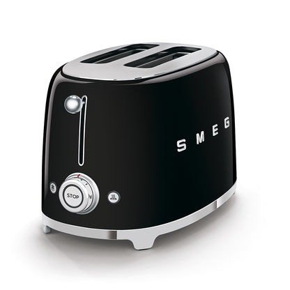 SMEG TOASTER 2x2 50 STYLE BLACK TSF01BLEU