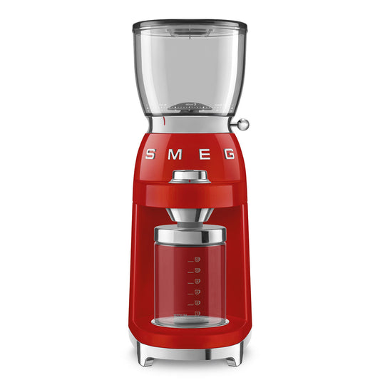 SMEG COFFEE GRINDER 50STYLE RED CGF11RDEU